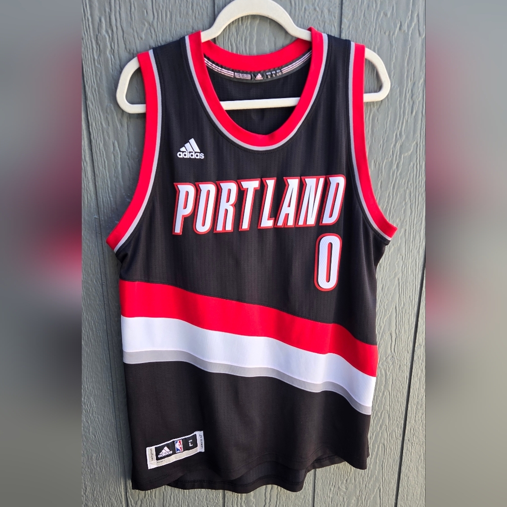 Adidas Portland Trailblazer Damian Lillard Jersey